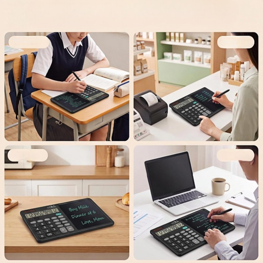 الآلة الحاسبة العلمية الذكية الكبيرة — احسب واكتب بسهولة في أي مكان