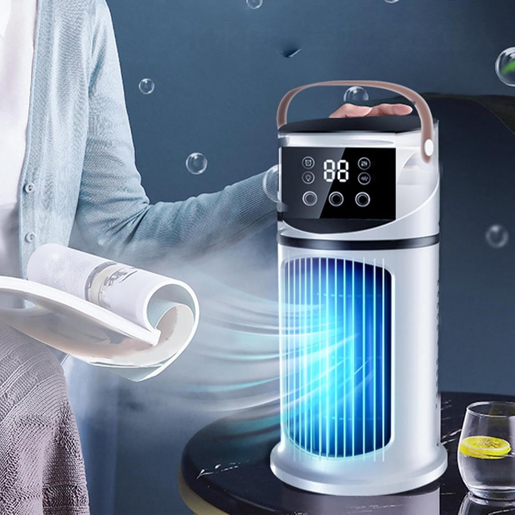 Climatiseur de Bureau Brumisateur – Une Fraîcheur Instantanée Où Que Vous Soyez