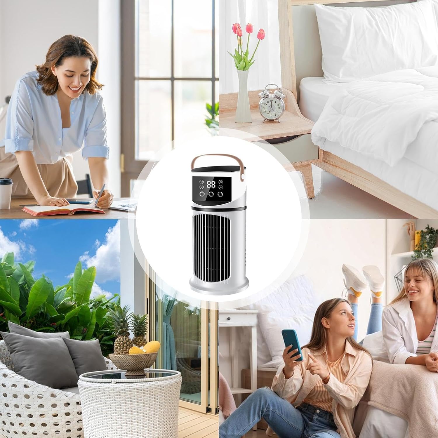 Climatiseur de Bureau Brumisateur – Une Fraîcheur Instantanée Où Que Vous Soyez