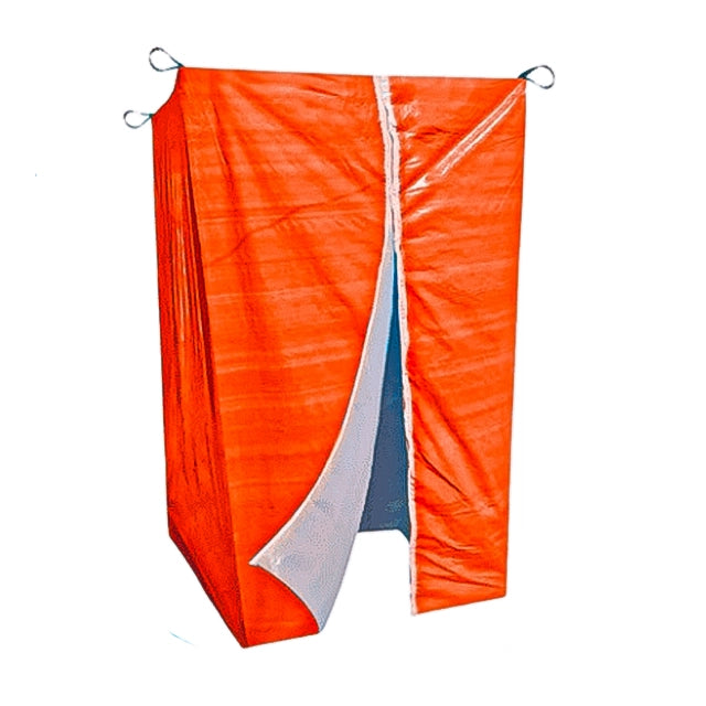 حمّام بلاستيكي متنقل مع فرشاة الإستحمام للوصول لأصعب المناطق