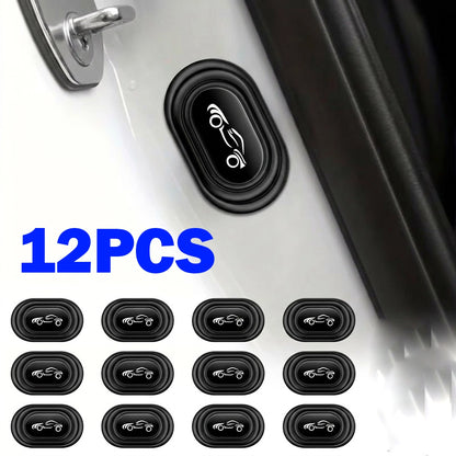 واقيات الأبواب  السيليكونية للحفاظ على أبواب سيارتك من التلف (12Pcs)