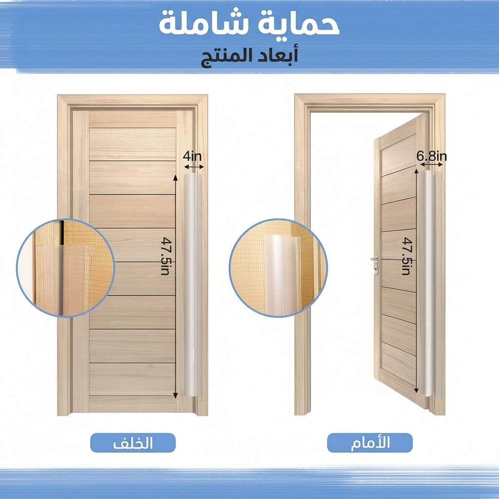 واقي أصابع الأبواب للأطفال – حماية وراحة بال لكل أم وأب