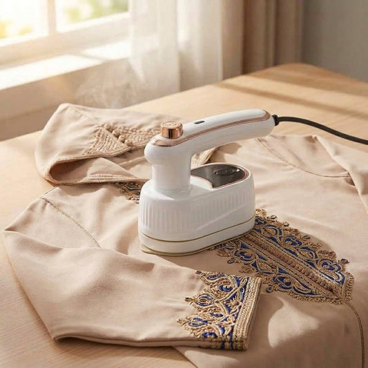 المكواة البخارية الصغيرة 2 في 1 — ملابسك دائماً مرتبة وأنيقة